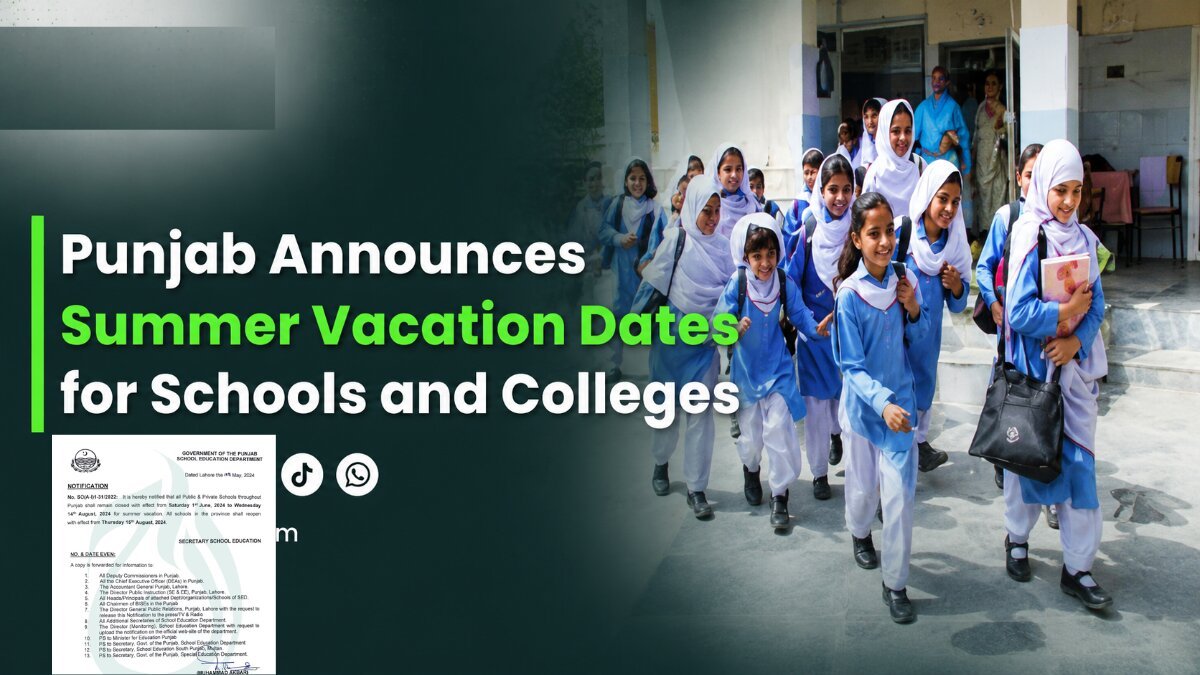 Punjab Summer Vacation 2026 – Official School Holiday Dates Announced